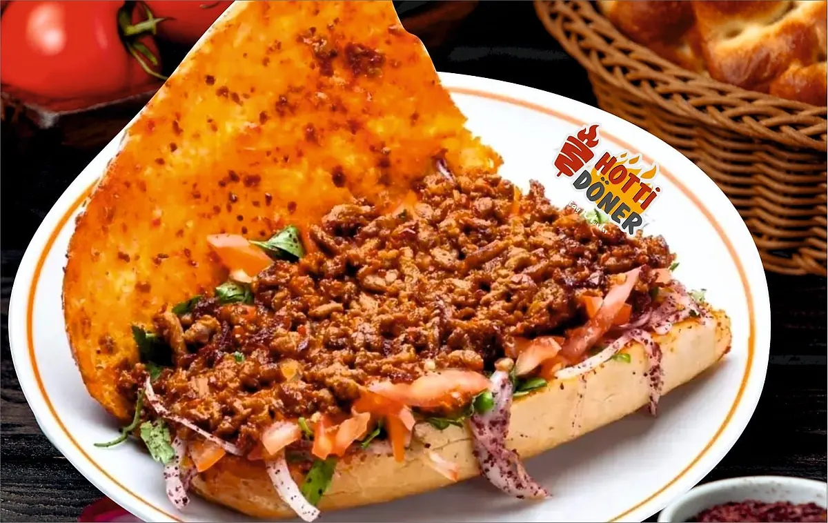 Hotti Döner menüsünden